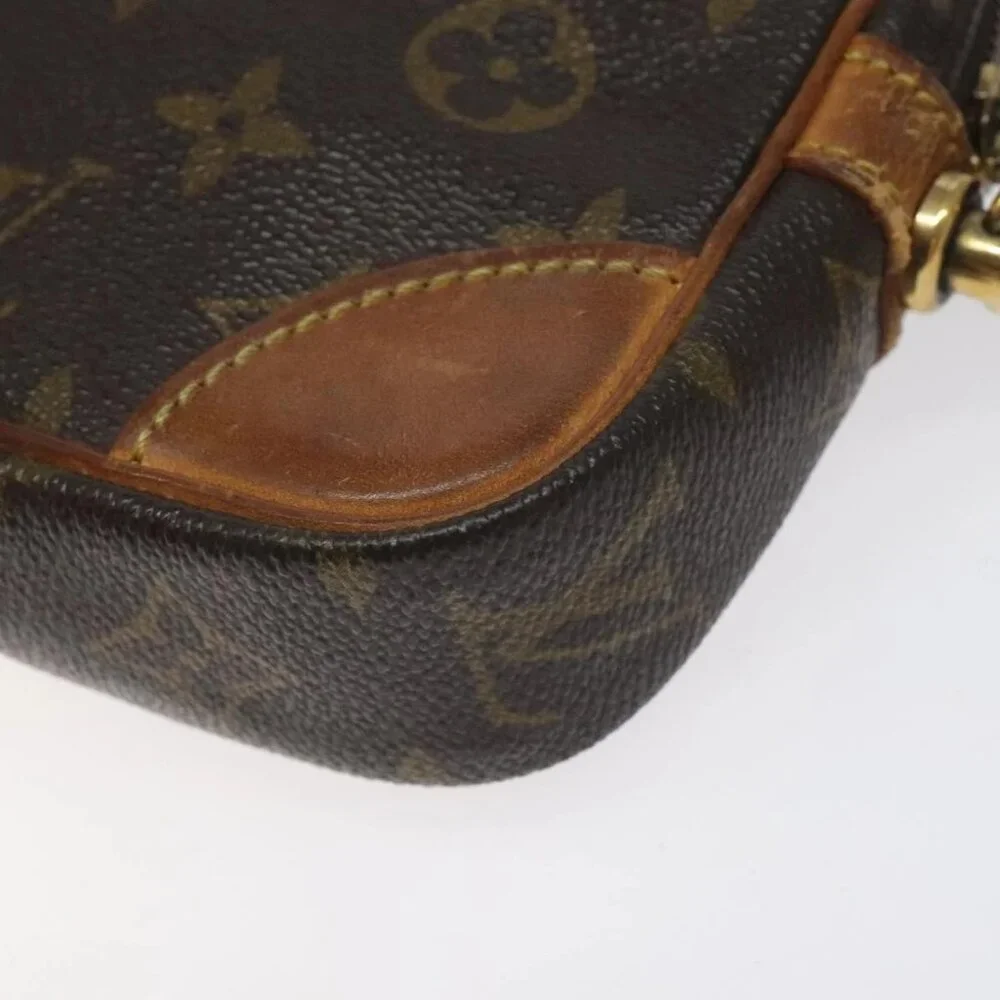 LOUIS VUITTON Monogram Marly Dragonne PM Clutch Bag M51827 LV Auth th6219 - Picture 4 of 16